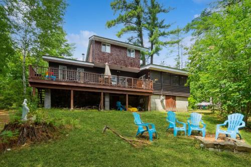 Lake Luzerne-Hadley House | Adirondacks in Style! Lake House w/Deck, Fire Pit