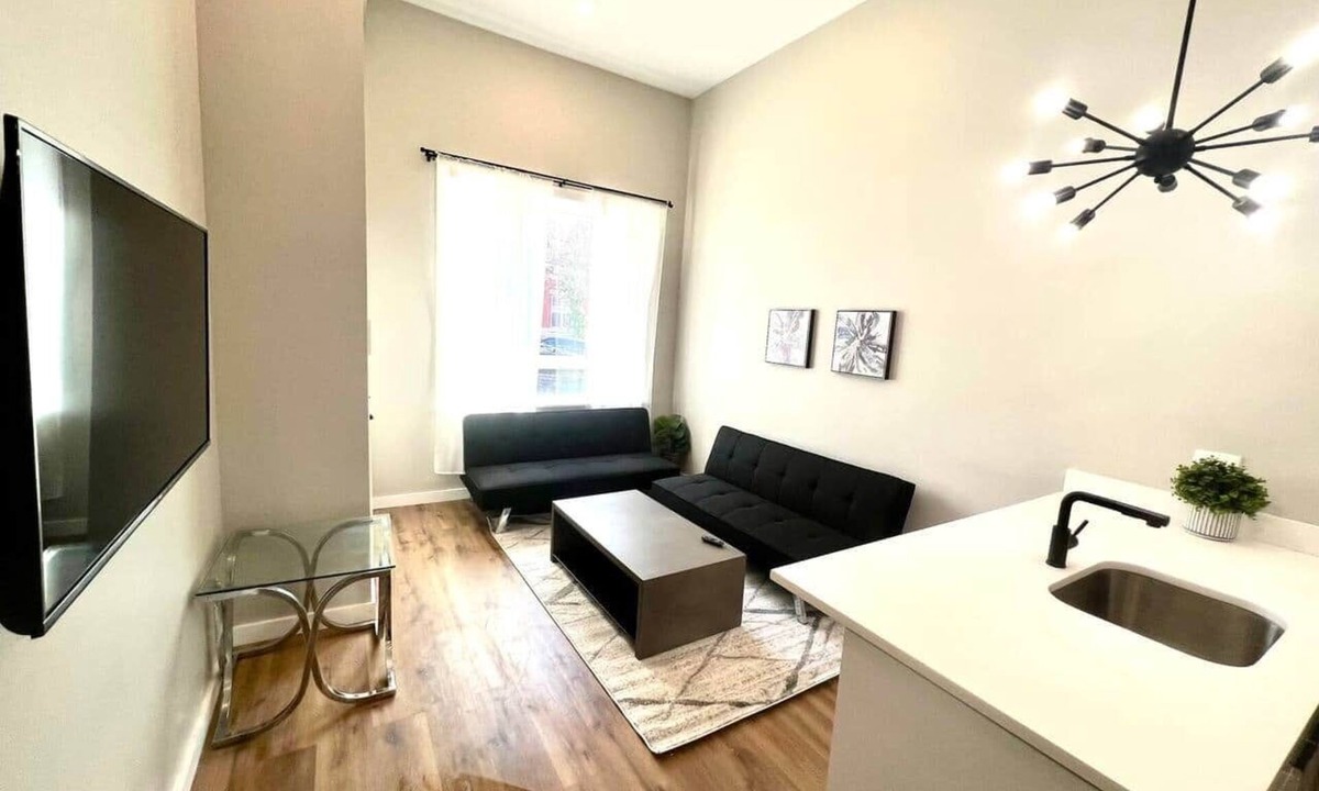 Brewerytown Apartment | Art museum area 2 bedroom bilevel big unit &yard.