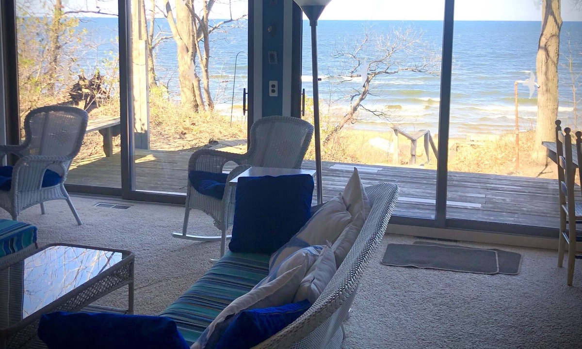 Port Sheldon Cottage | Beachfront Cottage On Lk Mich At Port Sheldon (8 mi. N of Holland)