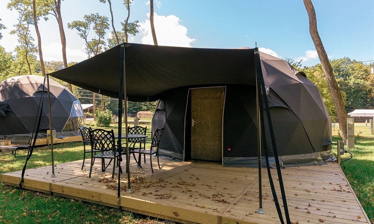 Gilboa Cabin | Boutique Glamping Dome in the Catskill Mountains
