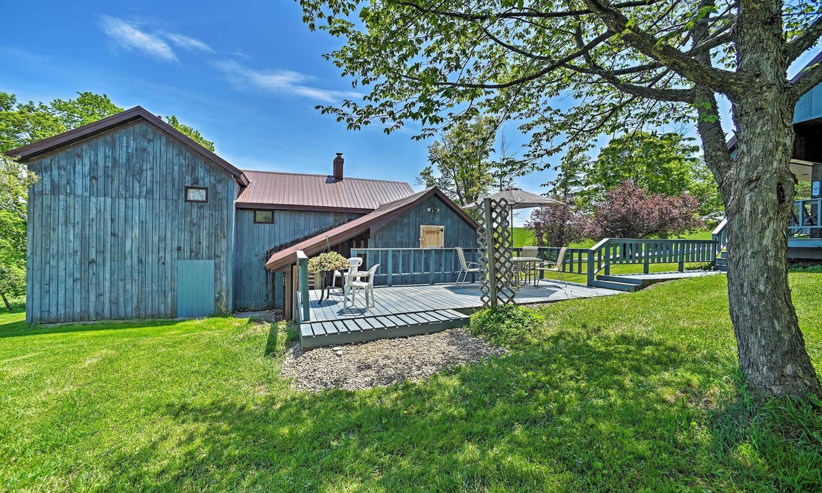 Richfield Springs House | Country Escape w/Sauna, 10 Mi to Cooperstown