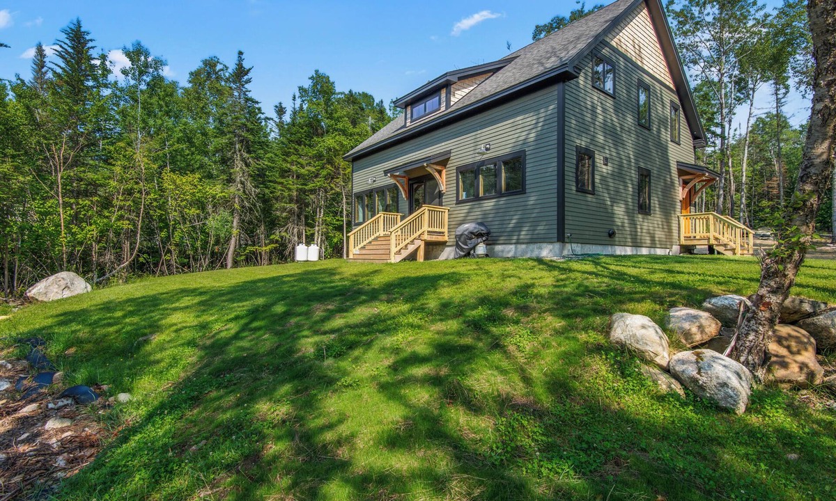 Rangeley Plantation House | Duck Duck Moose | New Private Home on Mooselookmeguntic Lake, Private Waterfront