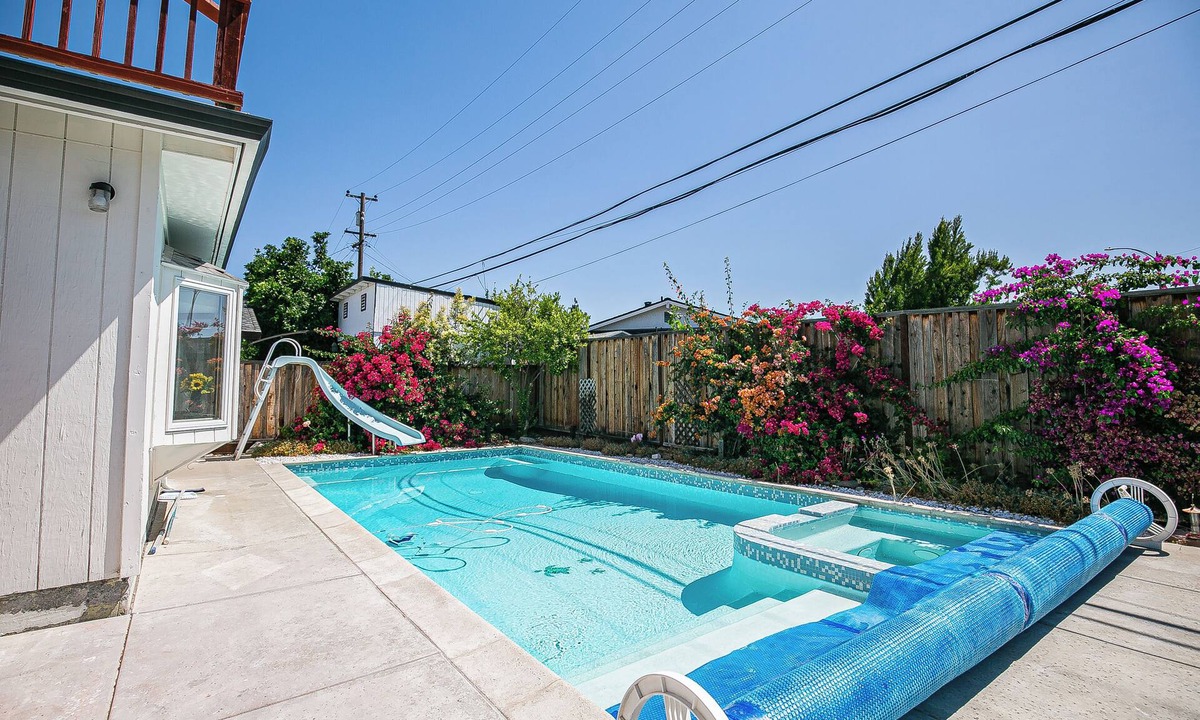 South San Jose House | Fun 3BR w/Pool & Slide – Pet Friendly in San Jose
