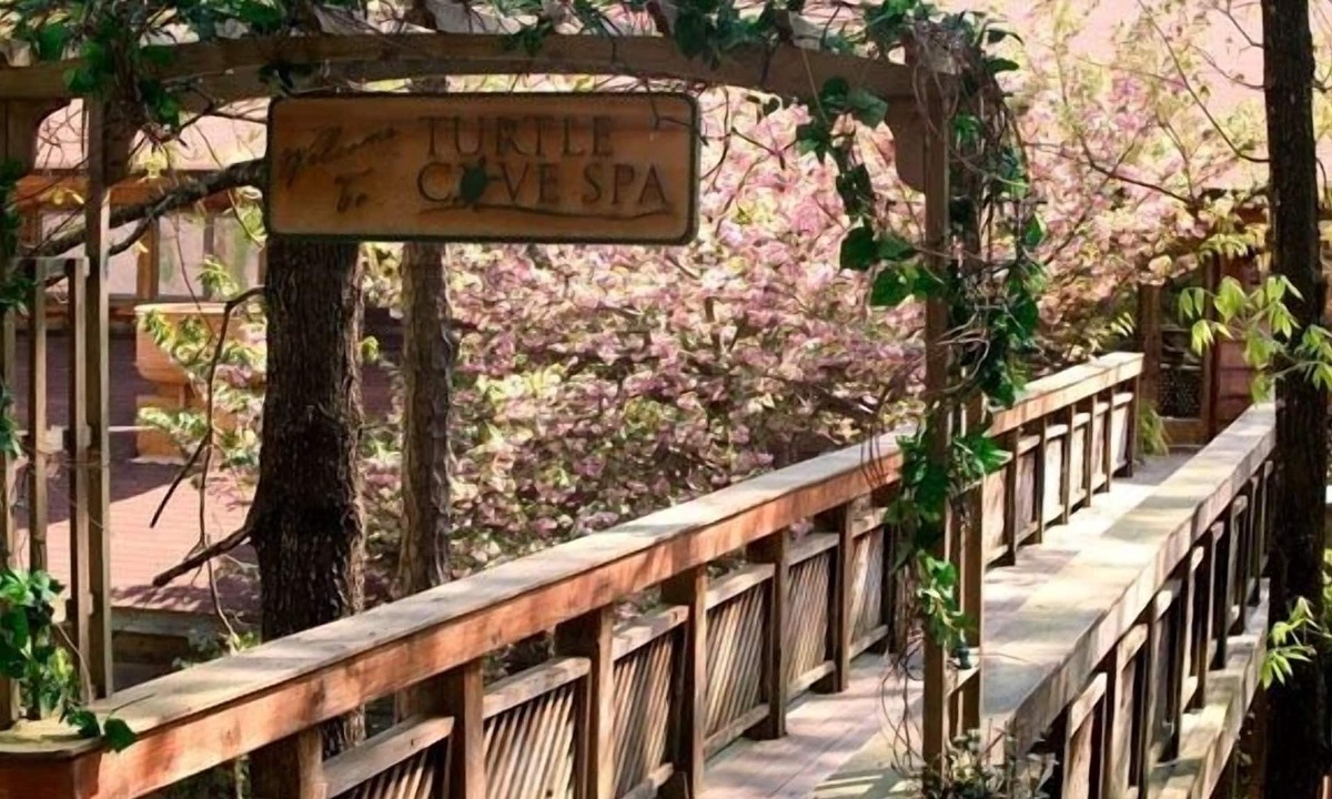 Mount Ida Cottage | Lake view three bedroom, three bath log-sided cottage with private hot tub overlooking Lake Ouachita. by RedAwning