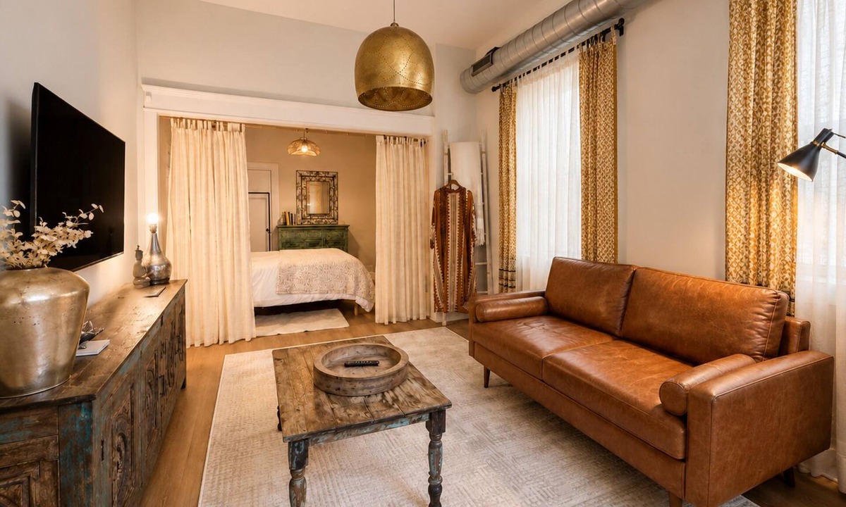 West Mount Airy Apartment | Light-Filled Boho Studio Alcove Retreat in Philly’s Best Neighborhood , new Deck