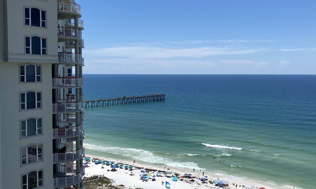 Navarre Beach Condo | "Luxurious Gulf-Front Condo" Watch the Dolphins Play from Your Private Balcony