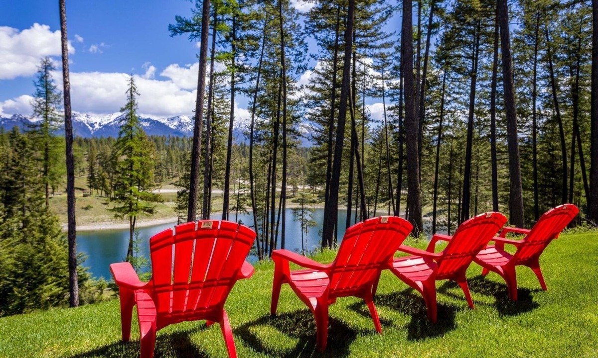 Bigfork House | Luxury Lake View House: 15 acres, stunning views, 3 ponds, kayak, canoe, dock