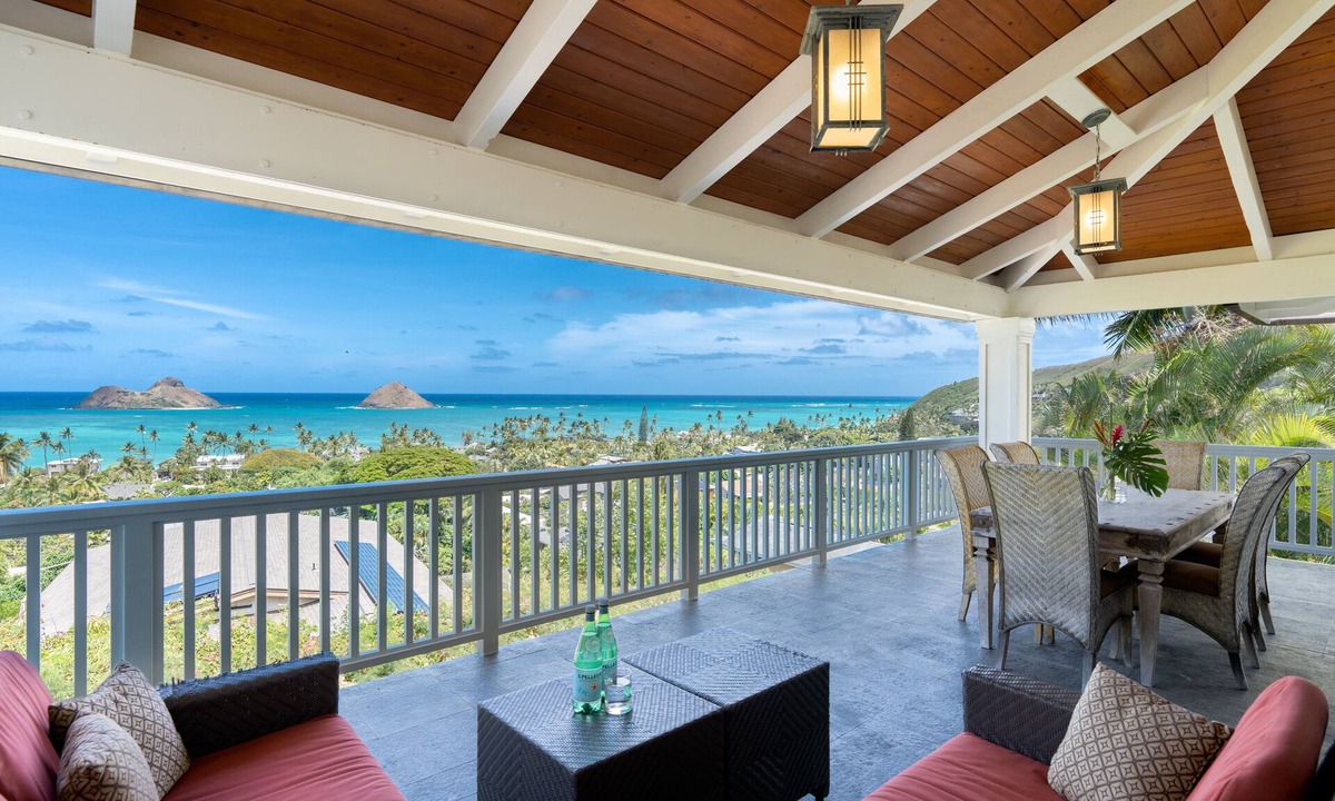 Lanikai House | Makani Moana~Lanikai ~ Spectacular Ocean+Mokulua Islands Views + A/C