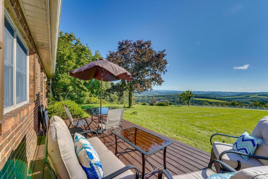 Muncy House | Muncy Vacation Rental w/Deck & Views