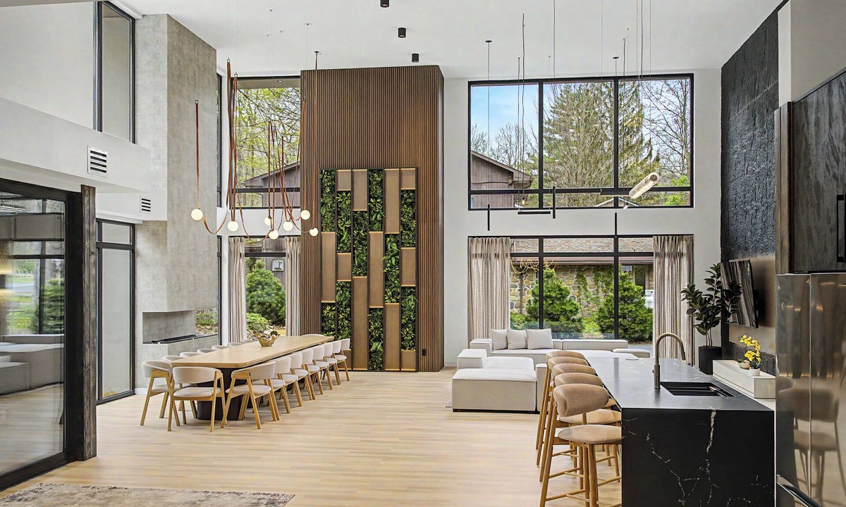 Tannersville House | New Modern Creekfront Mansion with Indoor Pool and Sauna by Camelback