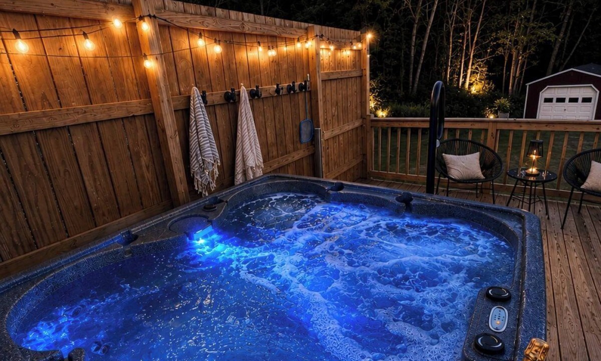 Pulaski House | Private Lake view Cabin with Hot Tub, Fireplaces