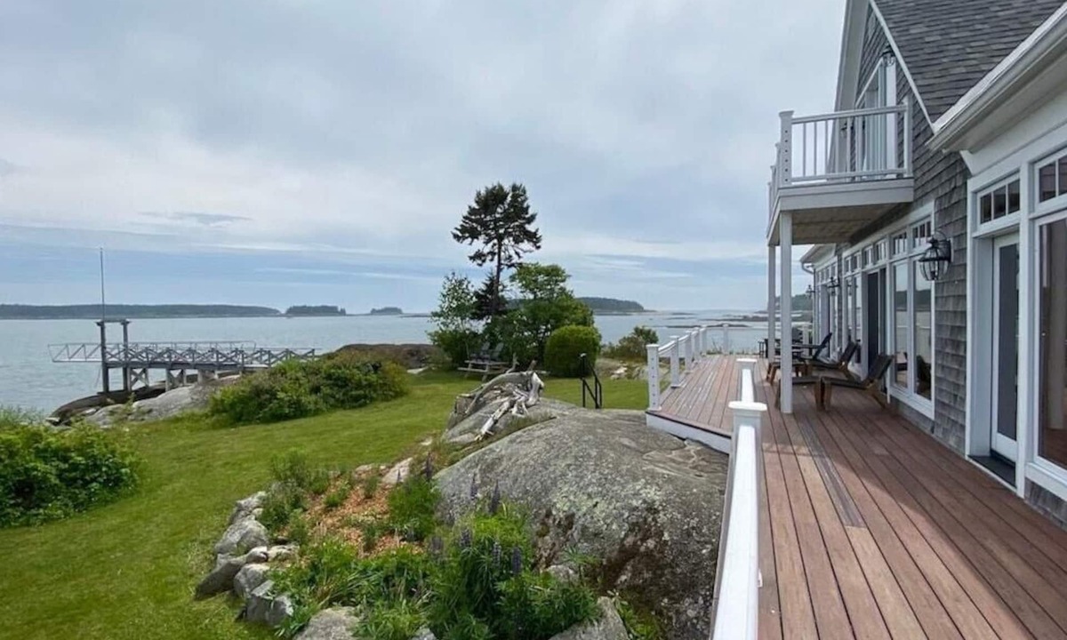 Spruce Head House | Pumpkin Point, 5BR Ocean Views, Dock