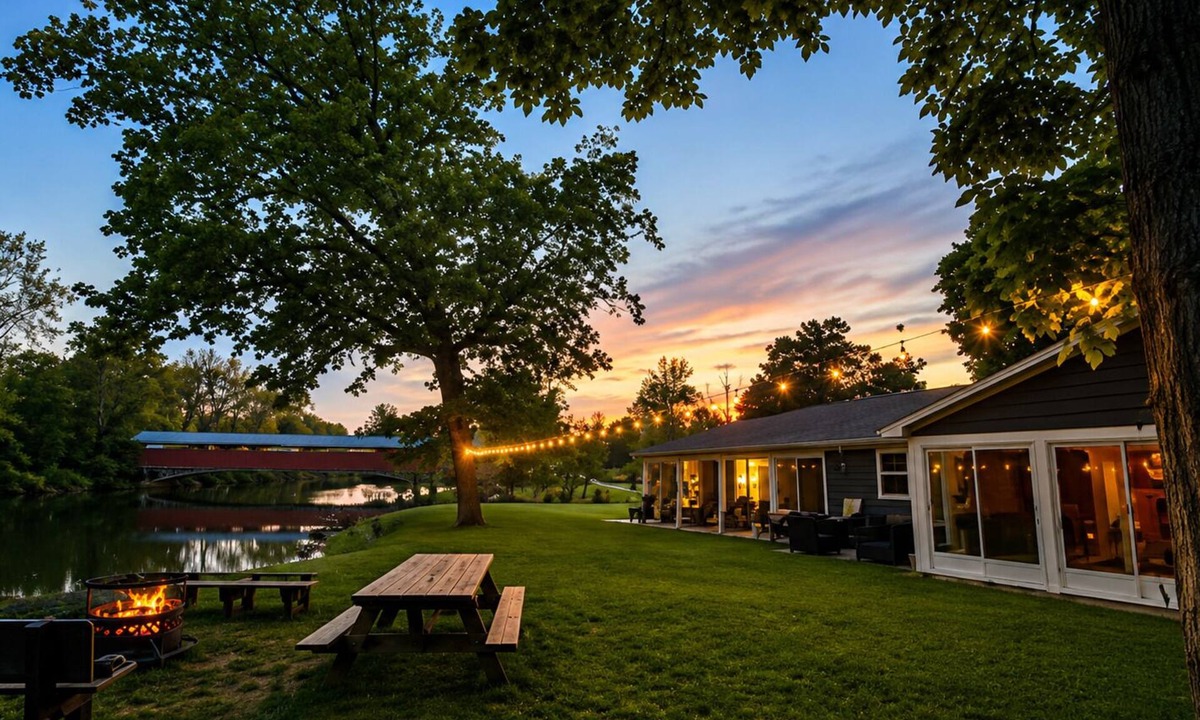 Swengel Cottage | Red Bridge Cottage on Penns Creek – Scenic Views, Fireplaces & Outdoor Fun