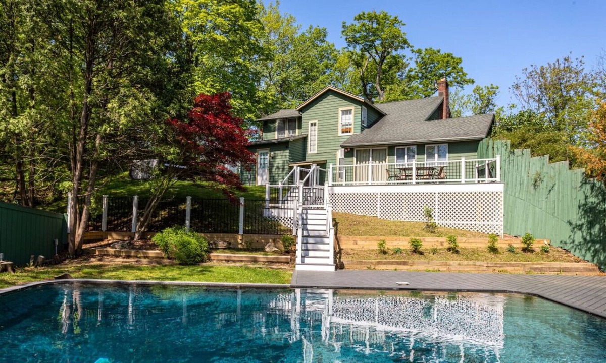 West Camp House | Restored 1890 Farmhouse, Pool, Hot Tub, Four Acres