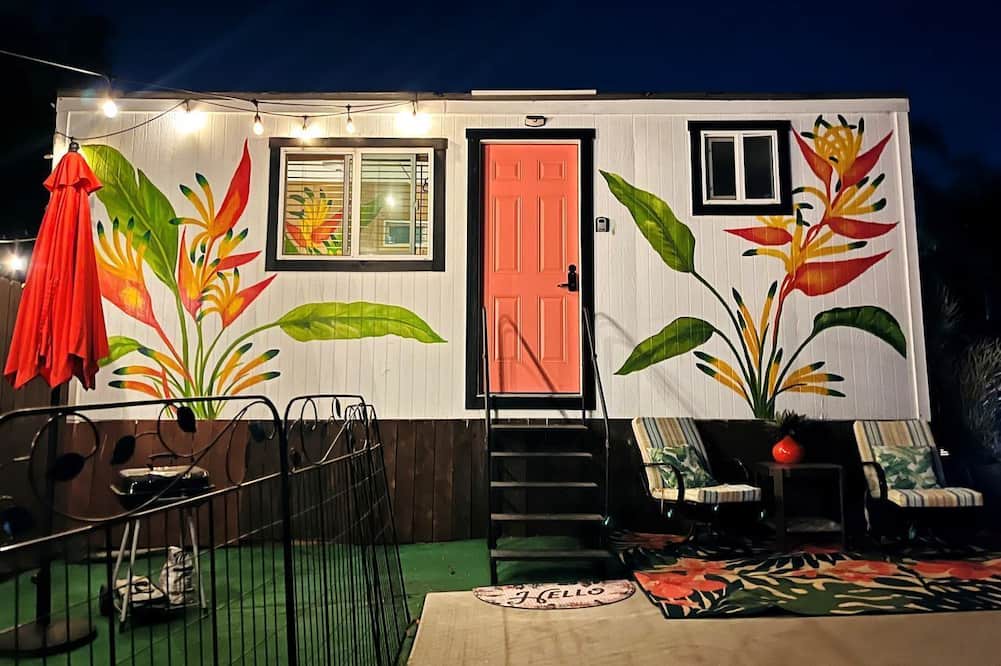 Granite Hills Cabin | Romantic Hillside Tiny House with Scenic Views & Private Patio Near San Diego, El Cajon CA