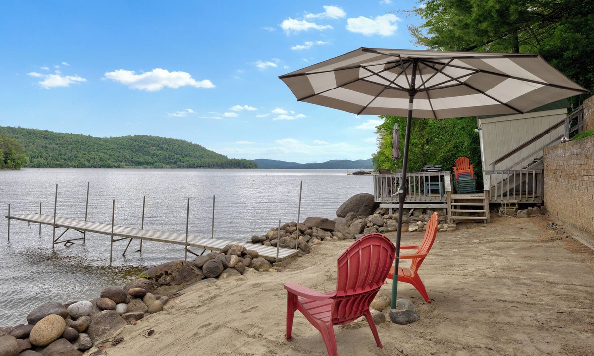 Adirondack House | Schroon Lake Lakefront, Adirondack Home, Private Beach, Sleeps 8, Year Round