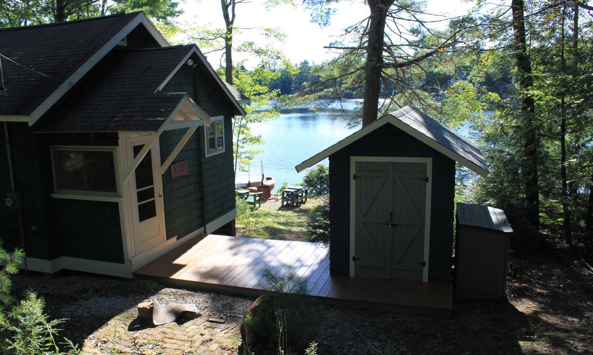 Barnstead Cabin | Stone Turtle Cabin on Huntress Pond