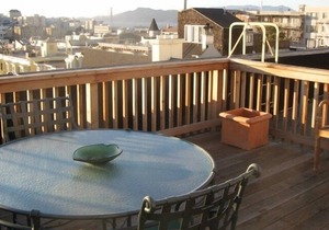 Stylish corner 1BR apartment on Nob Hill, great location
