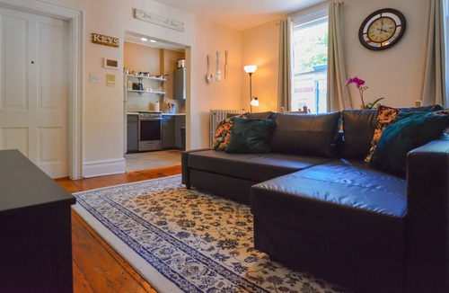 Ashfield Apartment | 3rd Flr Suite Historic Downtown, Dogs OK-Ask Prior to Booking +Dedicated Parking