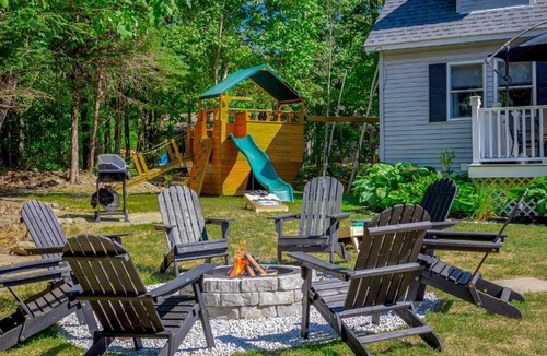 Ellsworth House | 4BR Retreat, 16mi to Acadia, Firepit and Game Room
