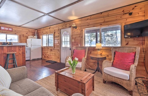 Rangeley Cabin | 8 Mi to Saddleback Ski Area: Cabin w/Fire Pit
