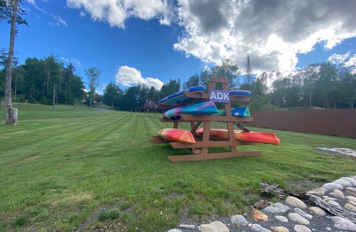 Cold Brook Cabin | Adirondack Lakeside Lodging, Wrap Around Deck, Panoramic Lakeviews, Beach Access