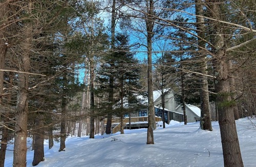North Pole Ski Chalet | ADK Riverfront Home - Ski Whiteface, Near Lake Placid