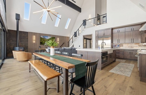 Rogers House | AFrame at Beaver Lake |Hot Tub. Epic Patio & Views