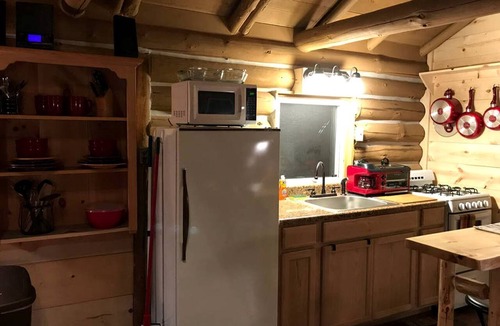 Glenfield Cabin | Authentic Log Cabin Rental for a Family Camping Getaway near Chase Lake, New York