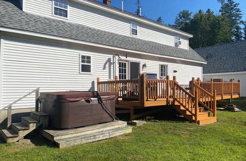 Town Hill House | Bar Harbor 5 bedroom 3 bath with hot tub and large backyard