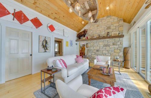 Embden House | Beautiful Embden Pond Cabin w/Dock & Kayaks!
