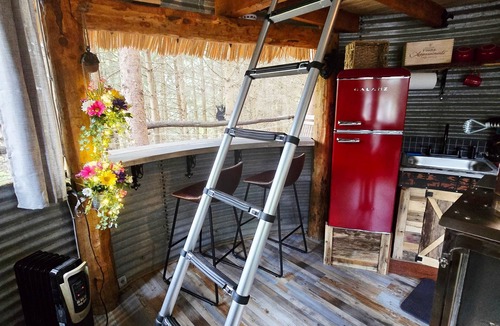 Smithsburg Cabin | Bin There Treehouse - A Grain Bin treehouse!