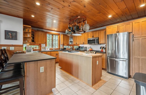 Rangeley House | Brooklake - Custom built home on Dodge Pond, with 250' on Dodge Pond Stream too