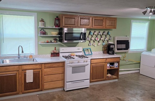 Dover Cabin | Cabin with spacious yard north of Dover Ar. National Forest, Moccasin Gap ATV