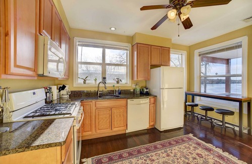 Village of Waterford Apartment | Canal-Front Gem! 25 Mi to Saratoga Springs & Track