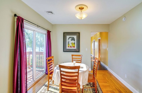 Village of Waterford Apartment | Canal-Front Gem! 25 Mi to Saratoga Springs & Track