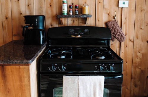 Holden House | Central yet quiet Log Cabin on 4 acres with laundry, kitchen, bathroom and sauna