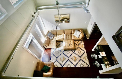 Atlantic Station Area Apartment | Comfy Industrial Loft 10 Star Location Photo Studio Included