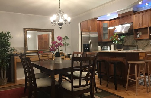 Parkside House | Contemporary 3bedrooms 2bathrooms in private top floor locates@safe neighborhood