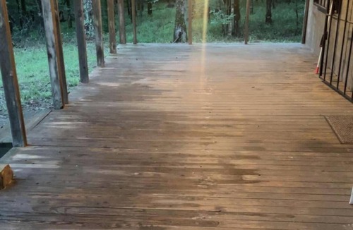 Dierks Cabin | Cozy 2-bedroom cabin in welcoming Dierks with AC on Dierks Lake Blue Ridge
