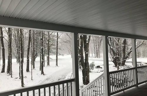 Brackney House | Cozy 2B/2B cabin. Private setting. Brackney, PA. Add. 1B/1B ds Apt. extra charge
