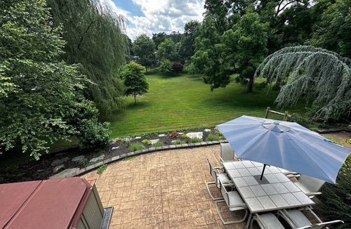 Palmyra House | Cozy, 4 bedroom, 2 1/2 bath, Hot tub/Swim spa, 10 minutes to Hershey attractions