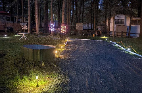 White Mills RV Rental | Cozy private campground with pool access near Lake Wallenpaupack