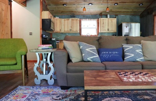 Hodgen House | Cozy Riverfront Cabin in the Ouachita Forest!