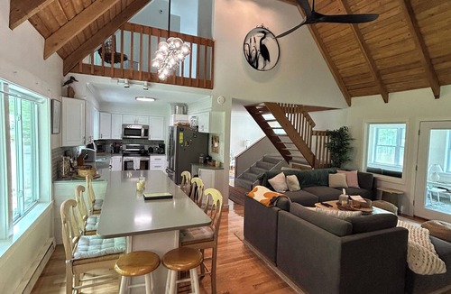 Boiling Springs House | Creekfront Retreat on Yellow Breeches, Sleeps 8, Kayaks, Firepit, Fishing