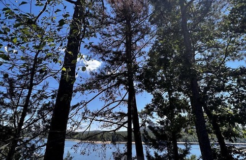Mount Ida Cottage | Delightful Lake Cottage with Tennis Court, Pool and Views in Mount Ida, Arkansas