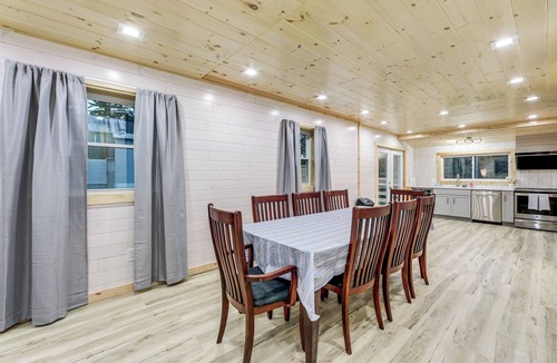 Lyons Falls House | Direct Trail Access: Lyons Falls Getaway w/Views!