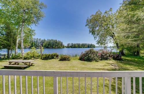 Winthrop House | Dock + Kayaks: Annabessacook Lake Retreat!