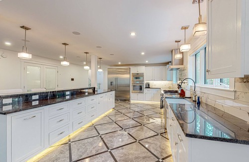 Dixfield House | Dog-friendly riverfront retreat with two decks, washer/dryer, Ping-Pong, & AC