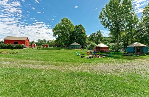 South Hartford RV Rental | Fabulous Upstate New York Glamping Yurt on a Farm